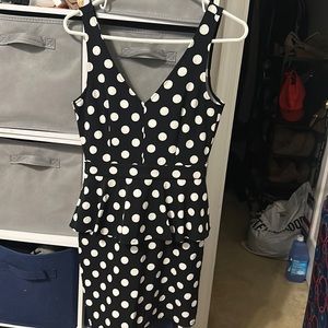 H&M polka dot dress